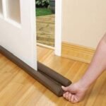 Door Gap Filler 39 Inch Draft Stopper (Pack of 3) | Adjustable Door Bottom Seal Strip for Dust, Noise & Air Blocking | Weather Guard Door Sweep Protector (Brown)