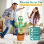 Dancing Cactus Toy for Kids | Talking & Singing Electronic Cactus Toy with Recording & LED Lights | Funny Musical Toy for Boys & Girls - Image 5