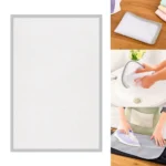 Heat Resistant Ironing Cloth Protective Mesh | Safe Wrinkle-Free Ironing Pad for Delicate Clothes & Fabrics | Reusable Iron Press Cloth (1 Pc) - Image 4