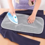 Heat Resistant Ironing Cloth Protective Mesh | Safe Wrinkle-Free Ironing Pad for Delicate Clothes & Fabrics | Reusable Iron Press Cloth (1 Pc) - Image 5