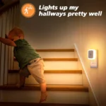 Automatic Sensor LED Night Lamp | Smart Dusk to Dawn Plug-in Light for Bedroom, Bedside & Hallway | Energy Saving Auto ON/OFF Dim Night Light - Image 4