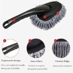 2 PCS Super Soft Microfiber Car Duster with Extendable Handle | Premium Car & Home Cleaning Brush Mop | Wash & Dust Cleaner Kit - Image 4