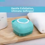 Premium Bath Scrubber Combo | Soap Dispenser Silicone Body Brush with Soft Loofah Sponge for Deep Cleansing & Exfoliation - Image 7