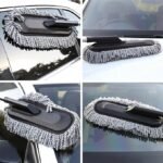 2 PCS Super Soft Microfiber Car Duster with Extendable Handle | Premium Car & Home Cleaning Brush Mop | Wash & Dust Cleaner Kit - Image 2
