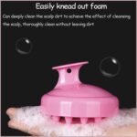 Hair Care & Hair Removal Combo Kit | Silicone Hair Scalp Massager Brush + Crystal Hair Remover | Unisex Grooming Set (Pack of 2) - Image 3