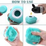 Premium Bath Scrubber Combo | Soap Dispenser Silicone Body Brush with Soft Loofah Sponge for Deep Cleansing & Exfoliation - Image 10
